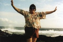Hawaii-Big-Island-Jan-1989-with-Wendy and Cynthia