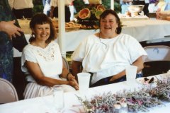 Virginia-and-Cynthia-at-Wendys-sons-wedding-Aug-1990