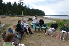 Virginia's Birthday picnic 2014