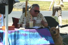 At Farmers market - ca. 2009